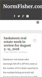 Mobile Screenshot of normfisher.com